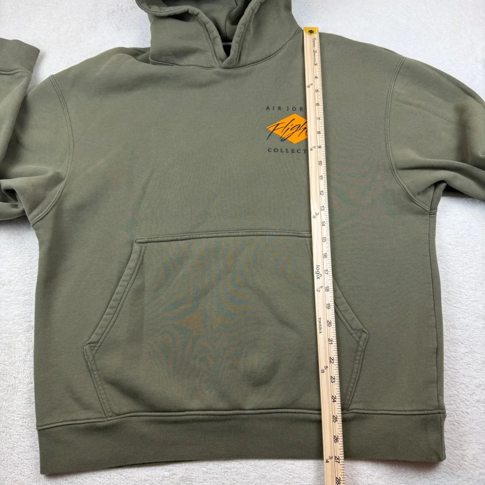 Nike Air Jordan Flight Collection Hoodie Olive Green Michael Jordan‎ Take Flight